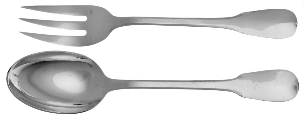 Vieux Paris (Silverplate) Solid Serving Set by Puiforcat-1