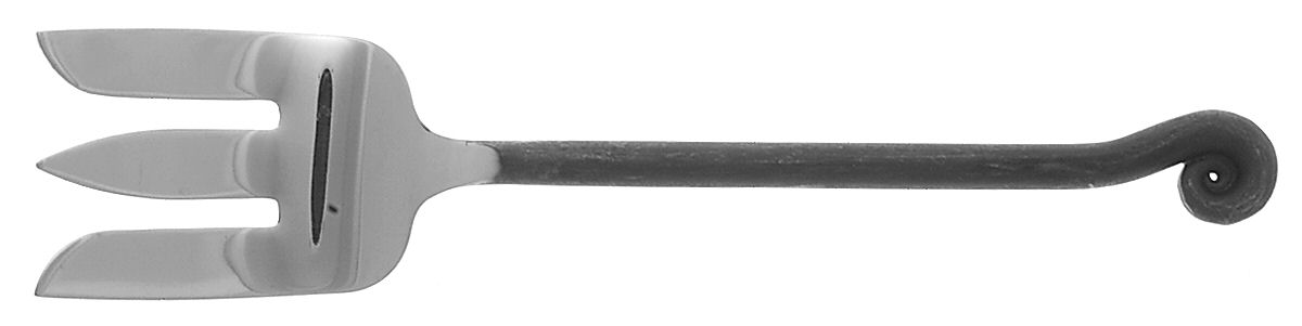Pii11 (Stainless) Large Solid Cold Meat Serving Fork by Pier 1-1