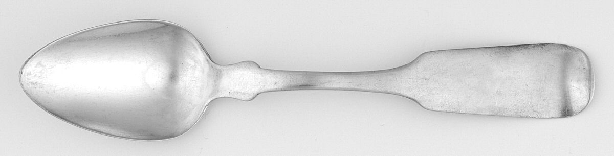 Coin Silver Flatware Teaspoon by Platt & Brother-1