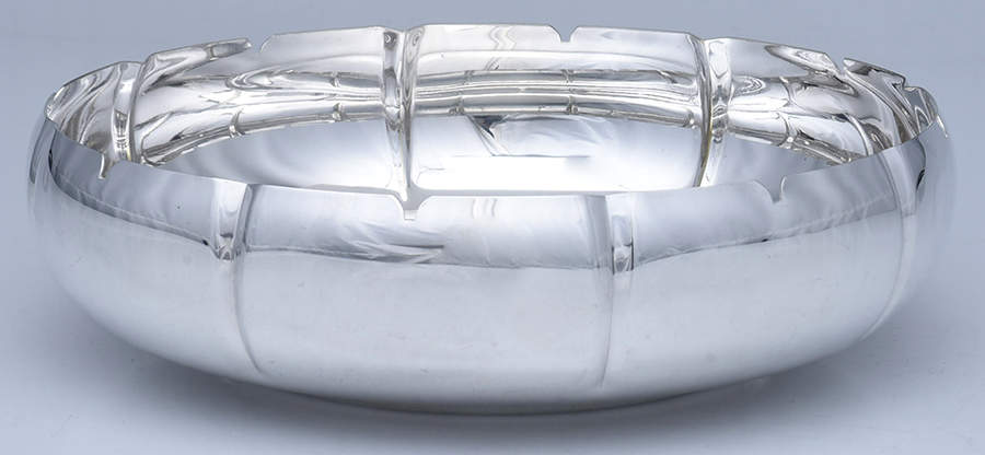 Silverplate Hollowware 8" Fruit Serving Bowl by Pilgrim Silver-1