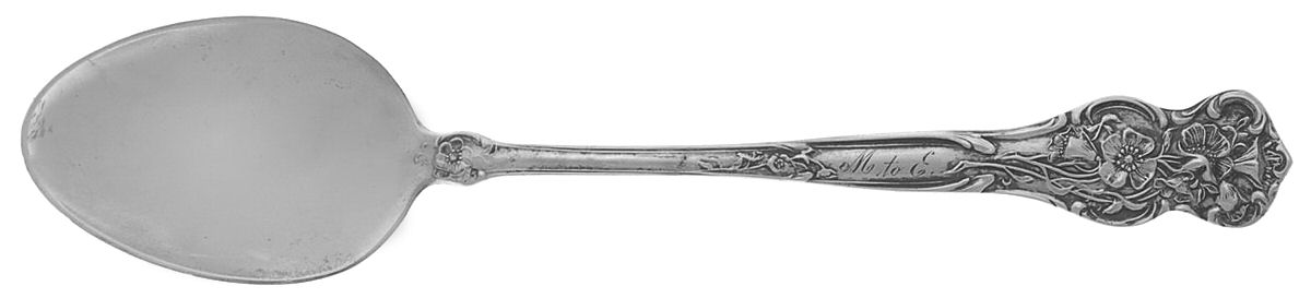 Wild Rose (Sterling) Five O'Clock Spoon by Paye & Baker Mfg Co-1