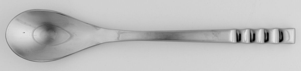 Wavy (Stainless) Place/Oval Soup Spoon by Pier 1-1