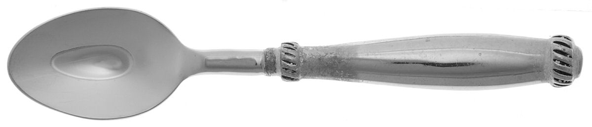 Twist (Silverplate Handle) Teaspoon by Pottery Barn-1