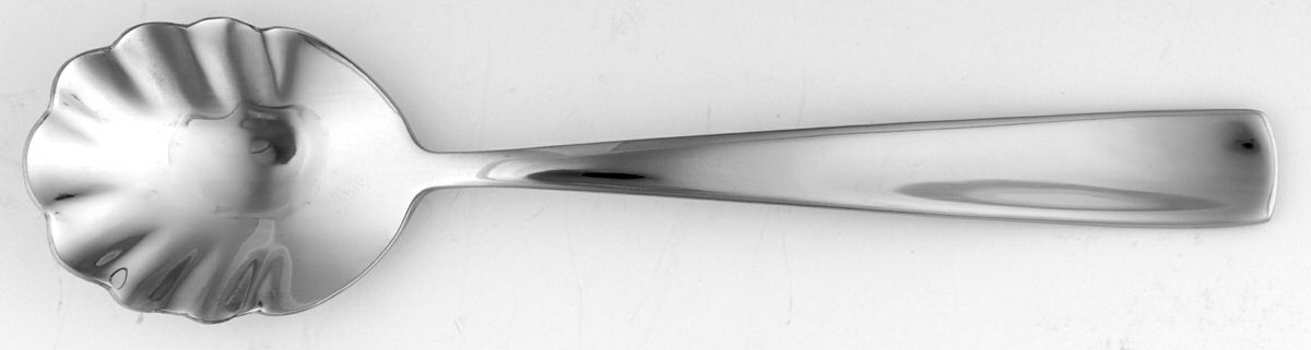 Danford (Stainless) Sugar Shell Spoon by Pfaltzgraff-1