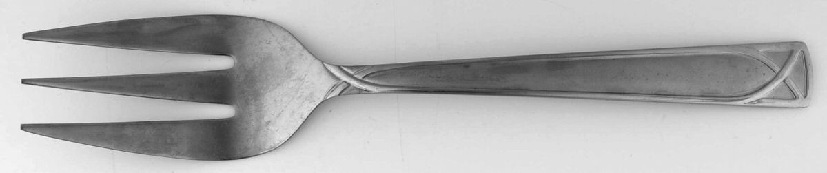 PFF26 (Stainless) Medium Solid Cold Meat Serving Fork by Pfaltzgraff-1