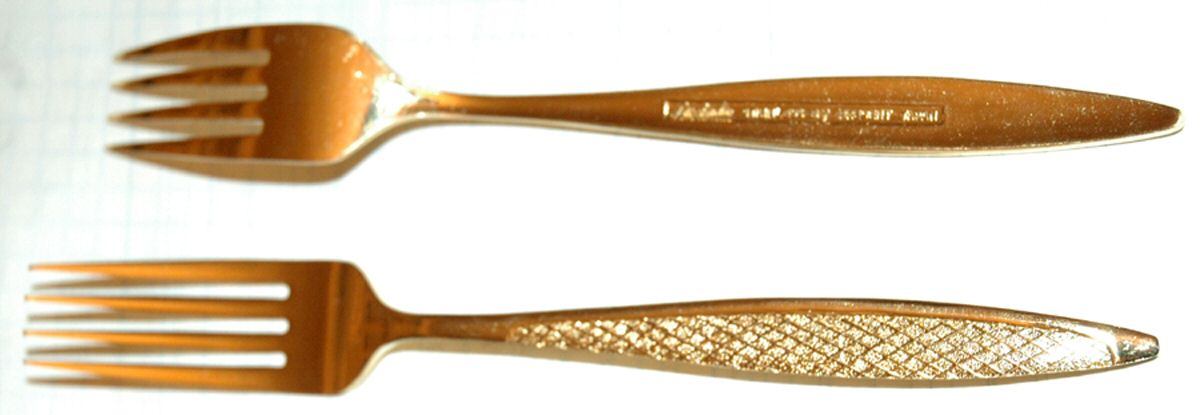 Lucinda (Gold Electroplate) Fork by Present-1