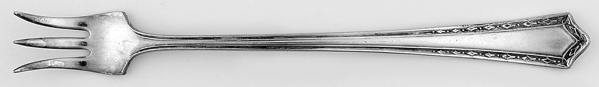 Sharon (Silverplate) Cocktail/Seafood Fork by Pilgrim Silver-1