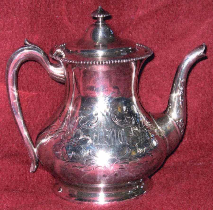 2902 (Silverplate, Hollowware) Teapot by Poole Silver -1