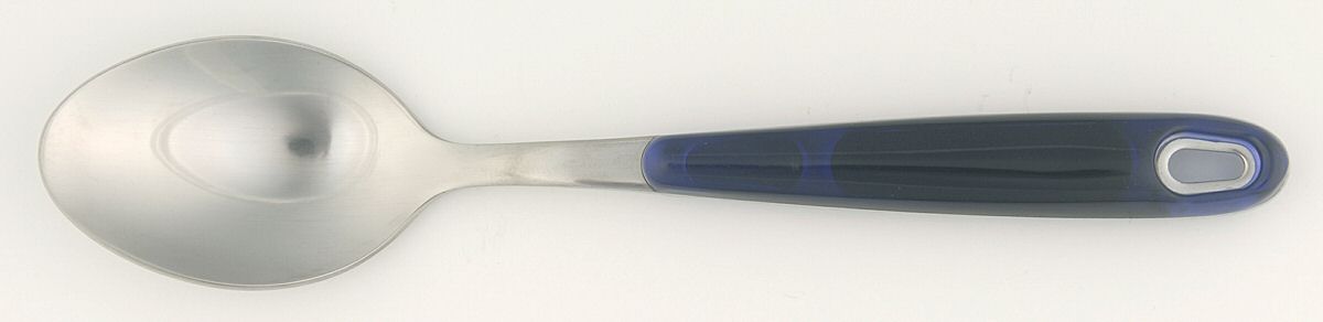 Sierra-Blue (Stainless, Plastic) Teaspoon by Pfaltzgraff-1