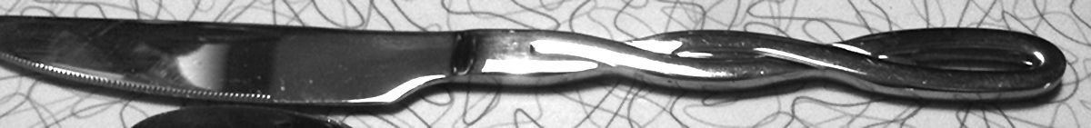 Acadia Mirror (Stainless) New French Solid Knife by Pfaltzgraff-1