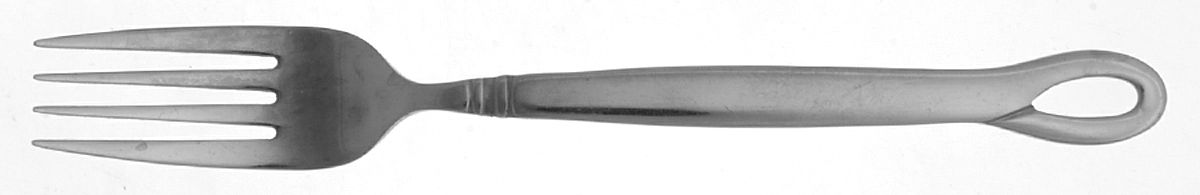 Fennel Mirror (Stainless) Individual Salad Fork by Pfaltzgraff-1