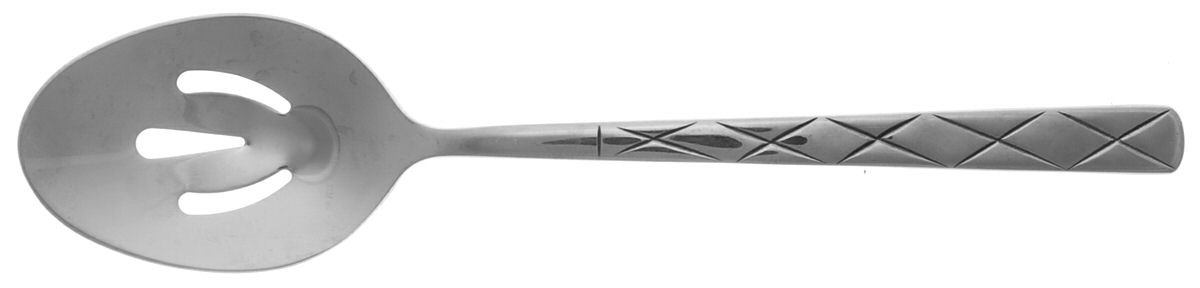 Quartet (Stainless) Pierced Tablespoon (Serving Spoon) by Pfaltzgraff-1
