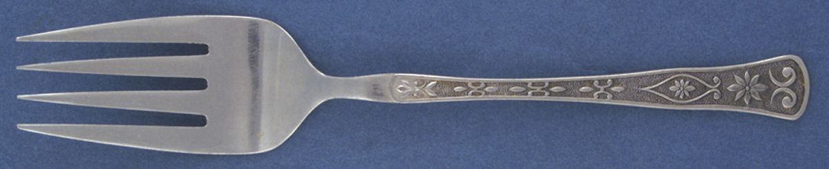 Corinthia-Stainless Medium Solid Cold Meat Serving Fork by Present-1
