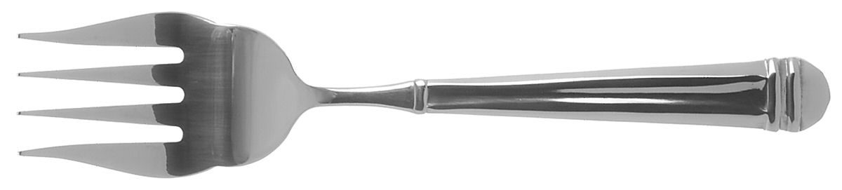 Heritage (Stainless) Medium Solid Cold Meat Serving Fork by Pfaltzgraff-1