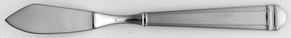 Heritage (Stainless) Flat Handle Master Butter Knife by Pfaltzgraff-1