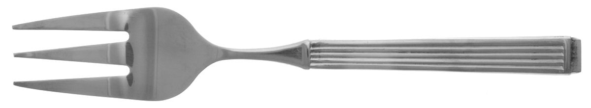 Hamptons (Stainless) Large Solid Cold Meat Serving Fork by Pfaltzgraff-1