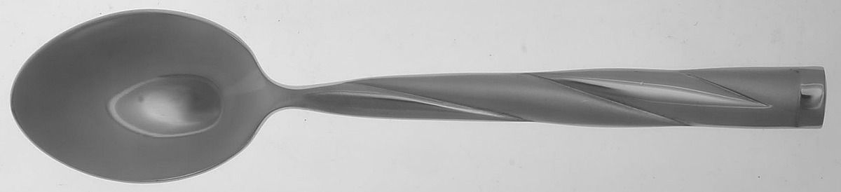 Tandem Frosted (Stainless) Place/Oval Soup Spoon by Pfaltzgraff-1