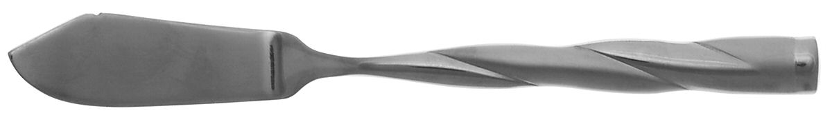 Tandem Frosted (Stainless) Flat Handle Master Butter Knife by Pfaltzgraff-1