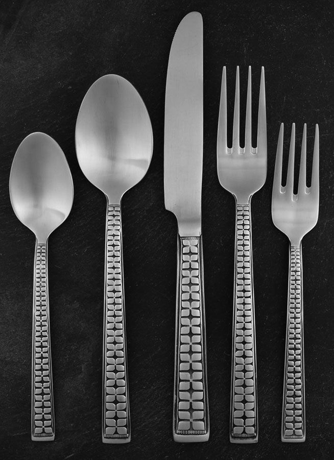 Eastside (Stainless) 5 Piece Place Setting by Pfaltzgraff-1