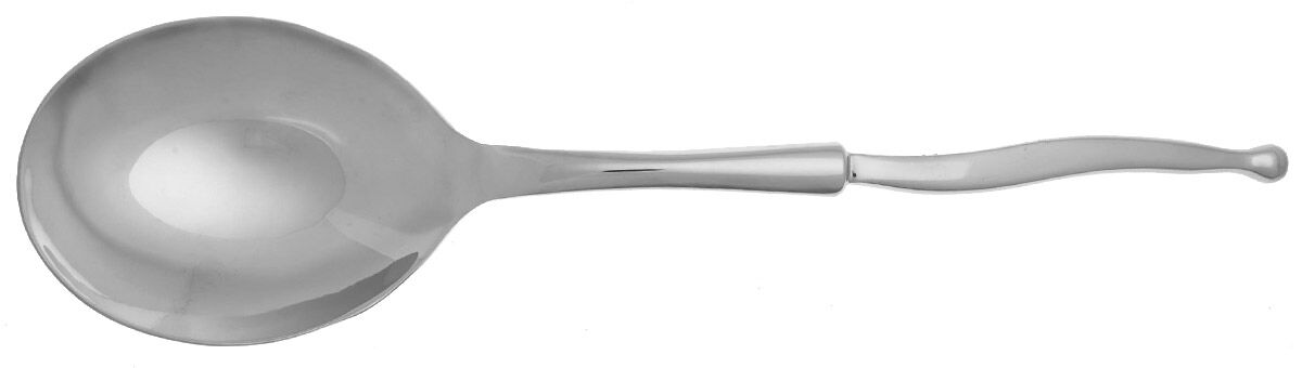 Radius (Stainless) Casserole Spoon with Smooth Stainless Bowl HC by Pfaltzgraff-1