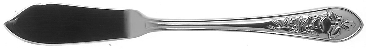 Winterberry (Stainless) Flat Handle Master Butter Knife by Pfaltzgraff-1