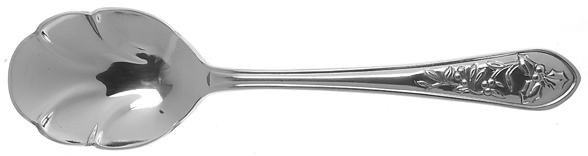 Winterberry (Stainless) Sugar Shell Spoon by Pfaltzgraff-1