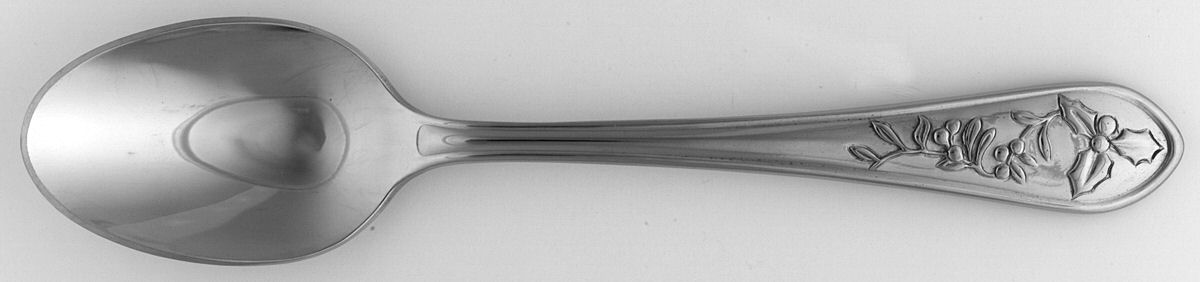 Winterberry (Stainless) Place/Oval Soup Spoon by Pfaltzgraff-1
