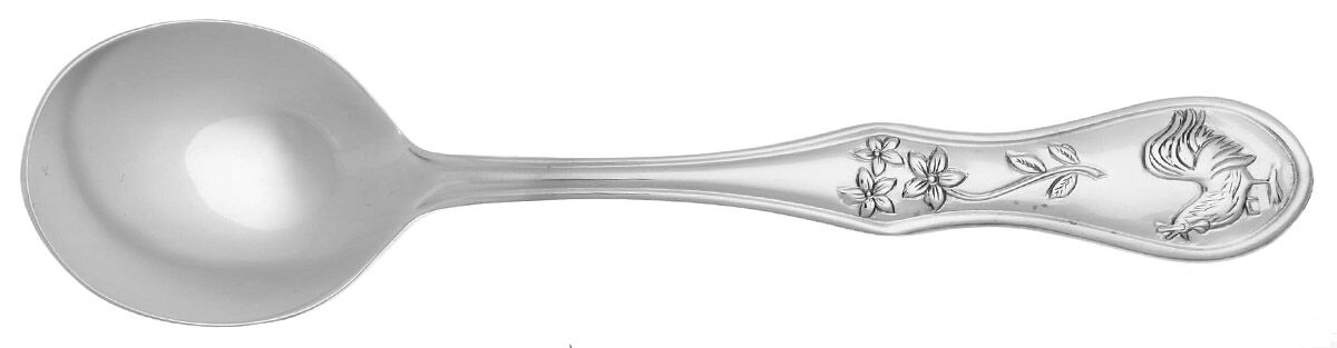 Daybreak (Stainless) Round Bowl Soup Spoon (Cream Soup) HC by Pfaltzgraff-1