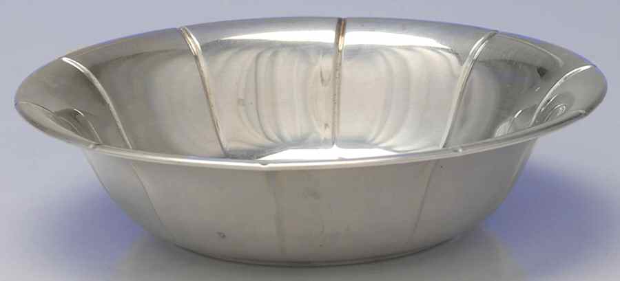 Dublin (Sterling, Hollowware, Reproduction) 5" Bon Bon Bowl by Poole Silver -1
