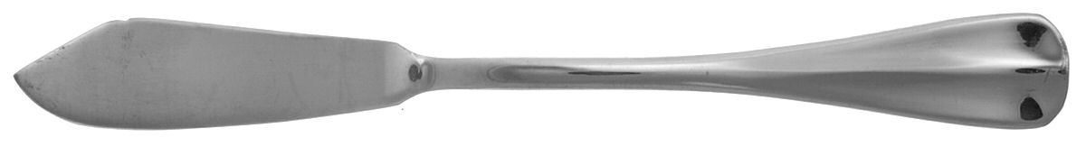 Baguette (Stainless) Flat Handle Master Butter Knife by Pfaltzgraff-1