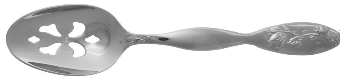 Napoli (Stainless) Pierced Tablespoon (Serving Spoon) by Pfaltzgraff-1