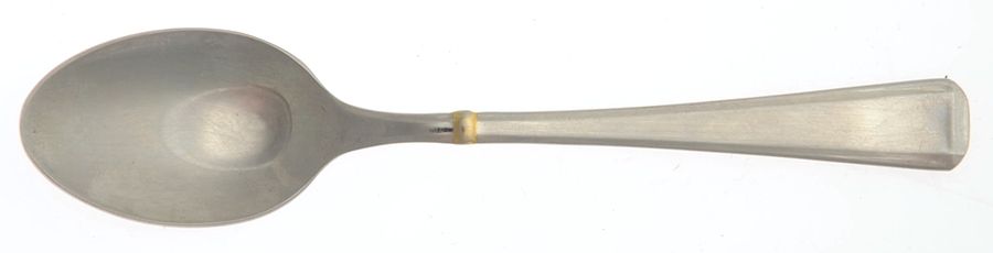 Leonardo (Stainless, Gold Accent) Teaspoon by Pintinox-1