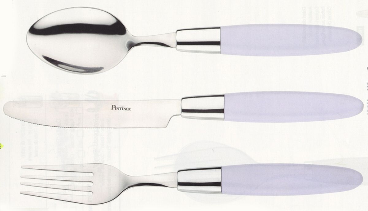 Piroga-Light Blue (Stainless) Fork by Pintinox-1