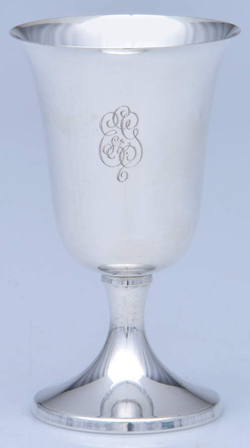 23 (Sterling, Hollowware) Wine Goblet by Preisner-1