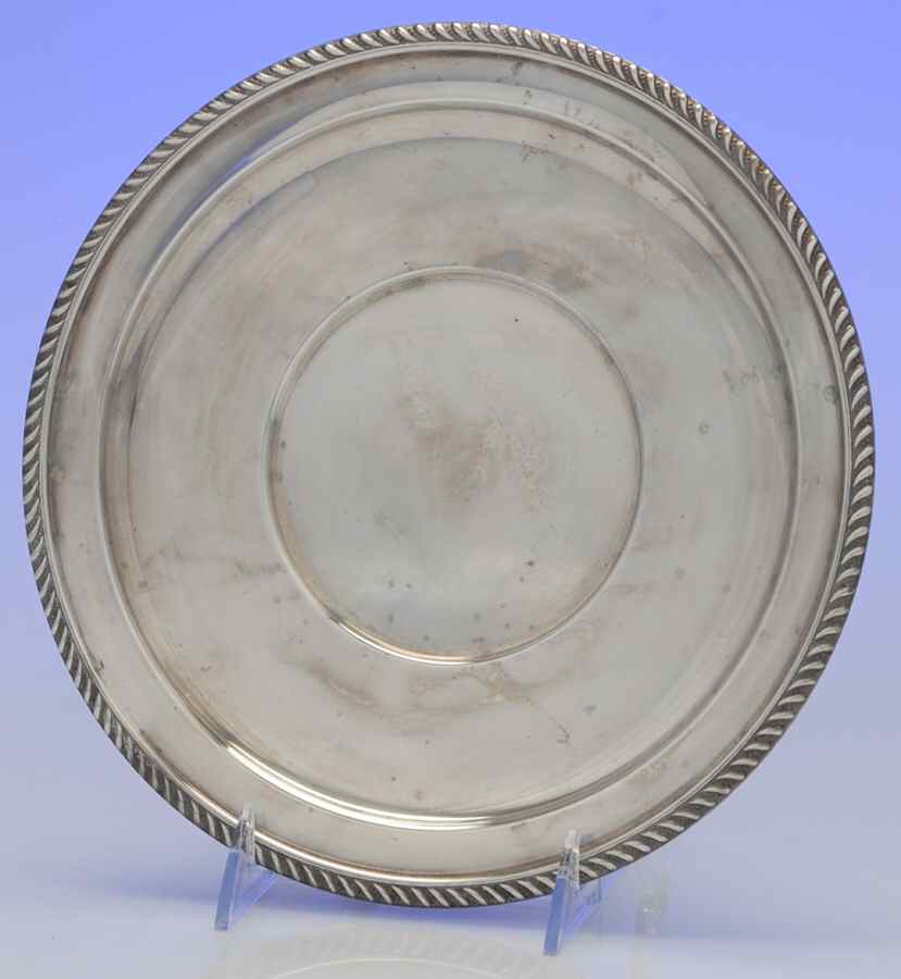 PSC1 (Sterling, Hollowware) 9" Sandwich Plate by Preisner-1