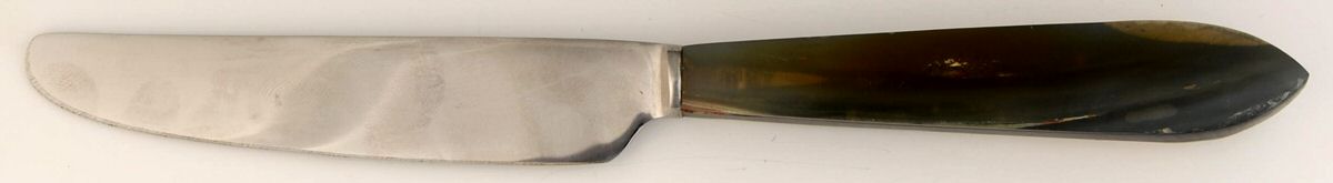 Horn (Stainless) New French Hollow Knife by Pottery Barn-1