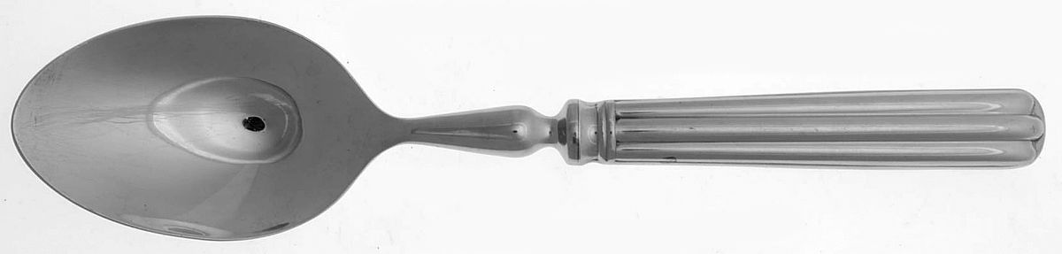 Toulouse (Stainless) Solid Serving Spoon by Pottery Barn-1