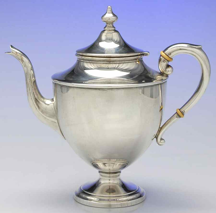750 (Sterling, Hollowware) Teapot by Preisner-1