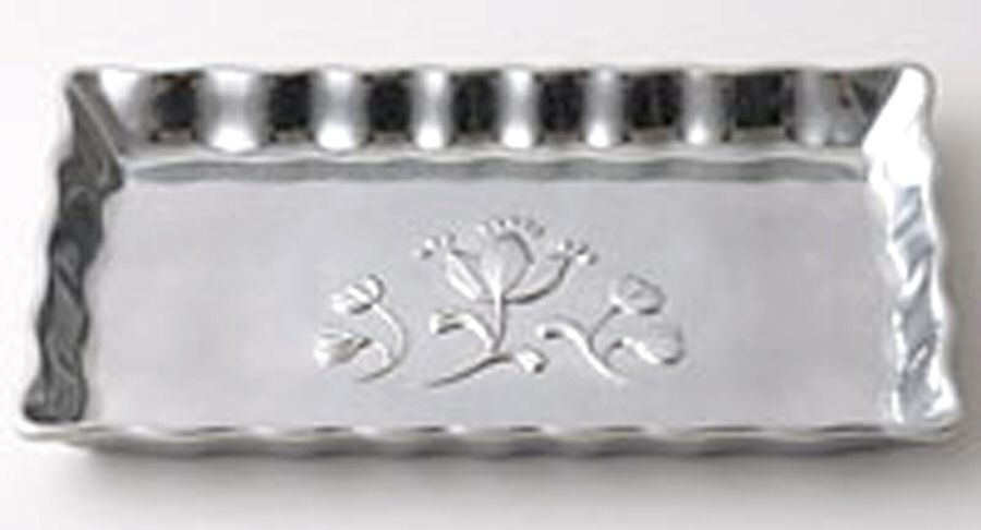 Napoli (Aluminum, Hollowware) 11" Bread Tray by Pfaltzgraff-1