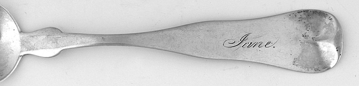 Coin Silver Flatware Five O'Clock Teaspoon by Palmer & Bachelder-2