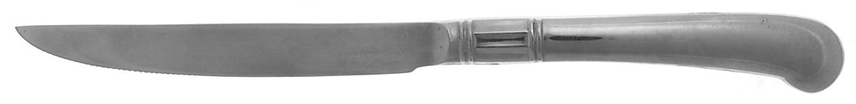 PFF33 (Stainless) Solid Pistol Handled Individual Steak Knife by Pfaltzgraff-1