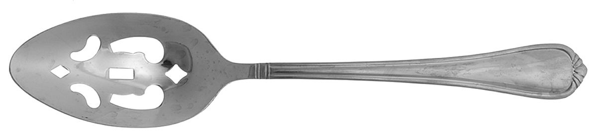 Greenwich-Lancaster (Stainless) Pierced Tablespoon (Serving Spoon) by Pfaltzgraff-1