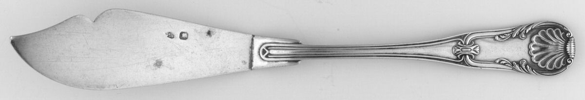 PUS6(Sterling) Flat Handle Master Butter Knife by Puiforcat-1