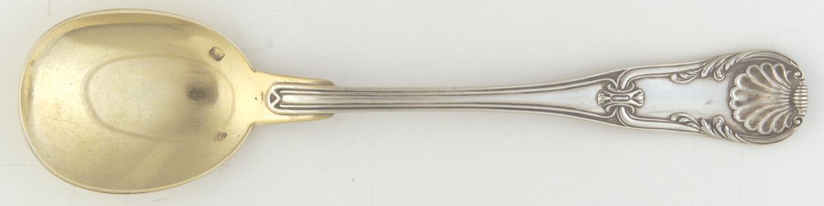 PUS6(Sterling) Ice Cream Spoon Individual by Puiforcat-1