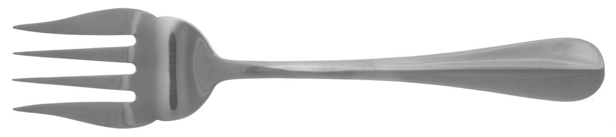 Legacy (Stainless) Medium Solid Cold Meat Serving Fork by Pfaltzgraff-1