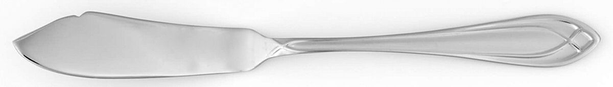 Arcadia Frost (Stainless) Flat Handle Master Butter Knife by Pfaltzgraff-1