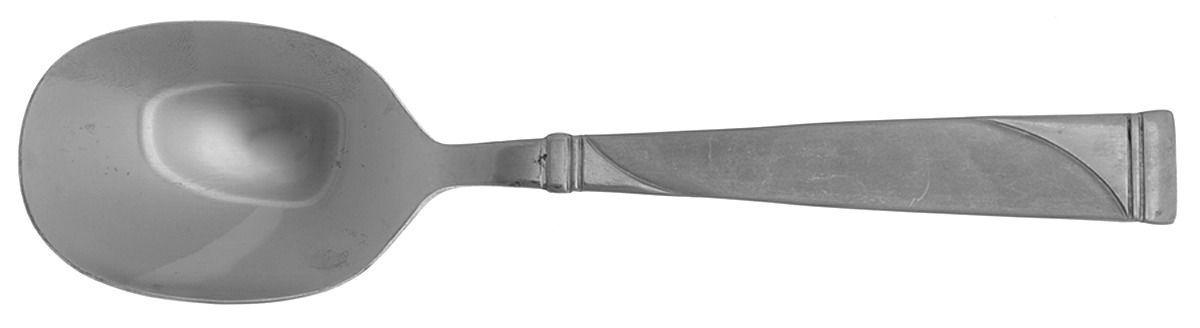 Devon Frost (Stainless) Sugar Spoon by Pfaltzgraff-1