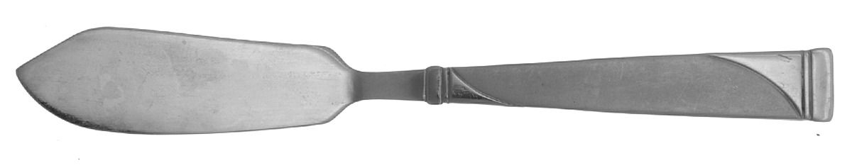 Devon Frost (Stainless) Flat Handle Master Butter Knife by Pfaltzgraff-1