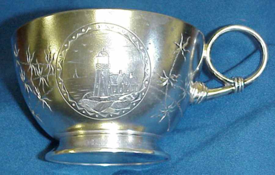 2623 (Silverplate, Hollowware) Cup by Pairpoint Mfg Co-1