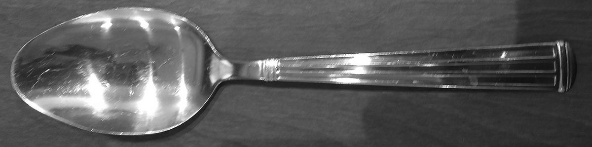Leighton (Stainless) Solid Serving Spoon by Pfaltzgraff-1